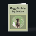 Great Dane Hunde Humor Geburtstag Big Brother Fun Karte<br><div class="desc">Großer Dane-Hunde Humor für Geburtstagspass</div>