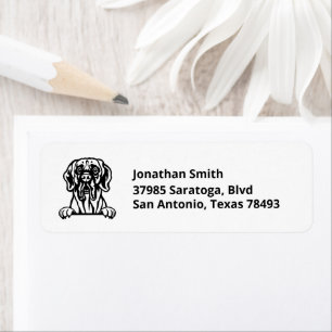 GREAT DANE Image auf Rücksendeadresse