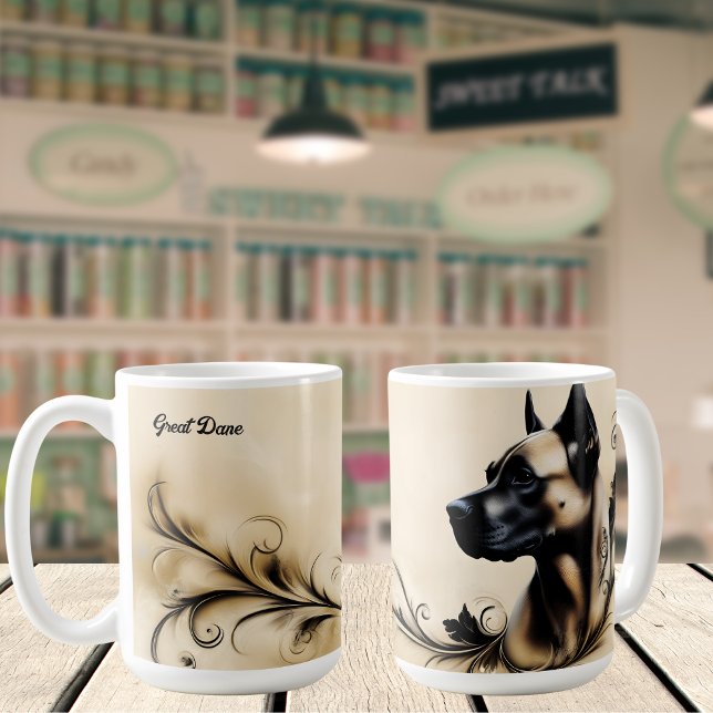 Great Dane Kaffeetasse (Von Creator hochgeladen)