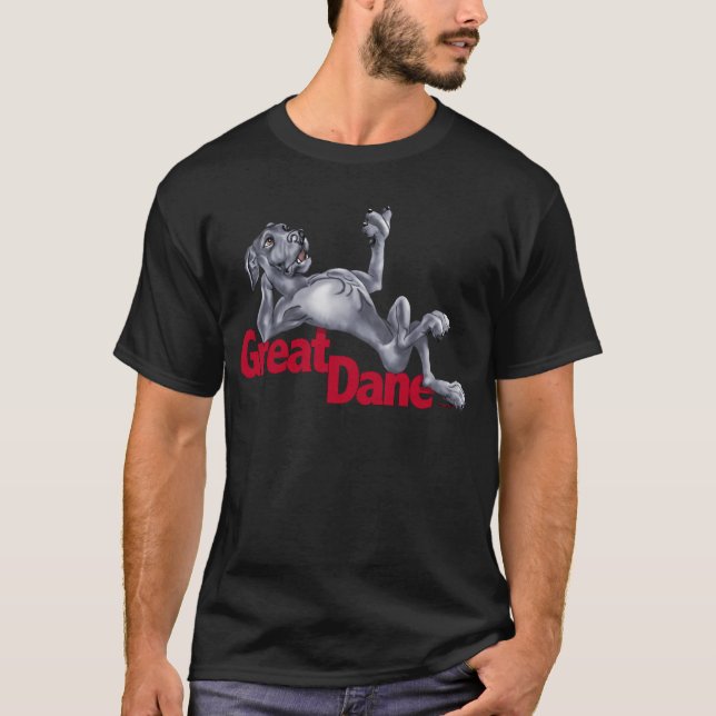 Great Dane Laid Back Blue UC T-Shirt (Vorderseite)