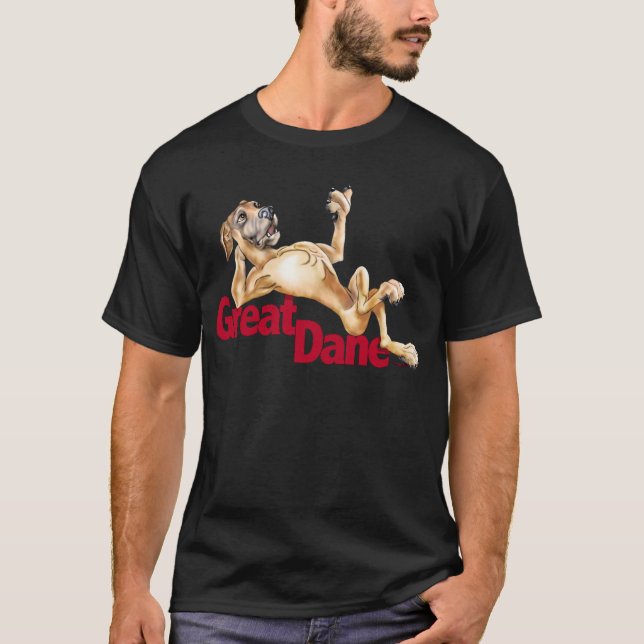 Great Dane Laid Back Fawn UC T-Shirt (Vorderseite)
