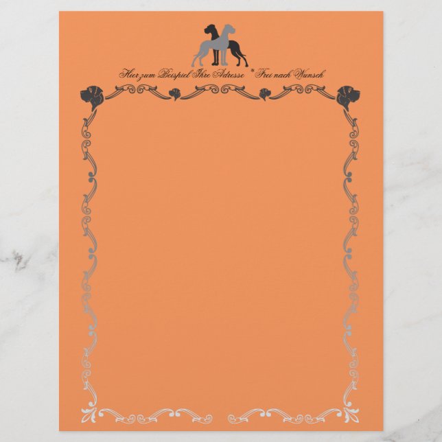 Great Dane Letterhead Heads Flyer (Vorne)