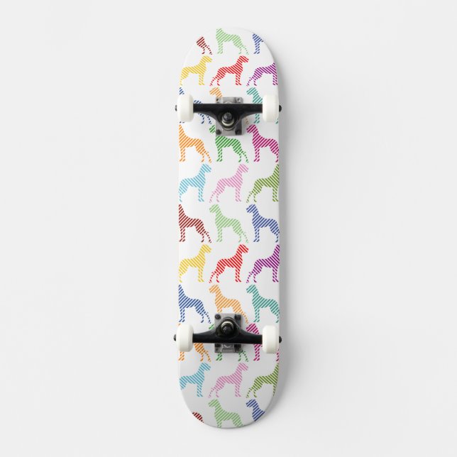 Great Dane Longboard Skateboard (Vorderseite)