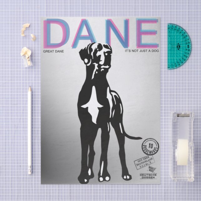 Great Dane Magazin   Seidenpapier (Handwerk)