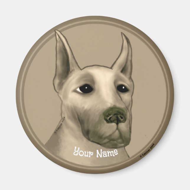 Great Dane Magnet (Vorne)