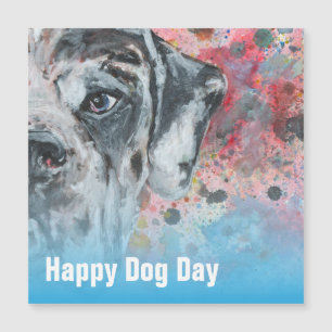 Great Dane Magnetkarte