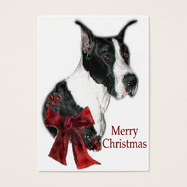 Great Dane Mantle Christmas Geschenke (Vorderseite)