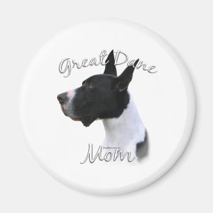 Great Dane (mantle) Mama 2 Magnet