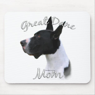Great Dane (mantle) Mama 2 Mousepad