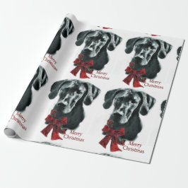 Great Dane MerChristmas Geschenkpapier