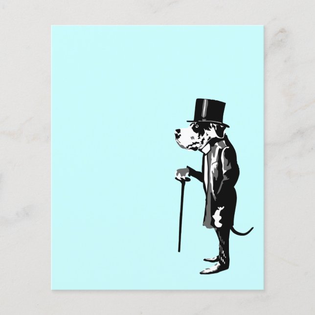 Great Dane Mister Alf Notes Flyer (Devant)