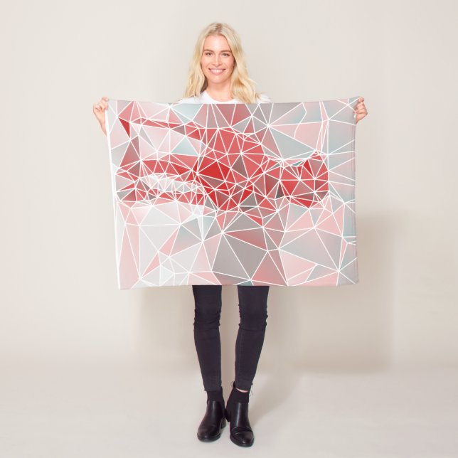 Great Dane Modern Fleecedecke (Beispiel)