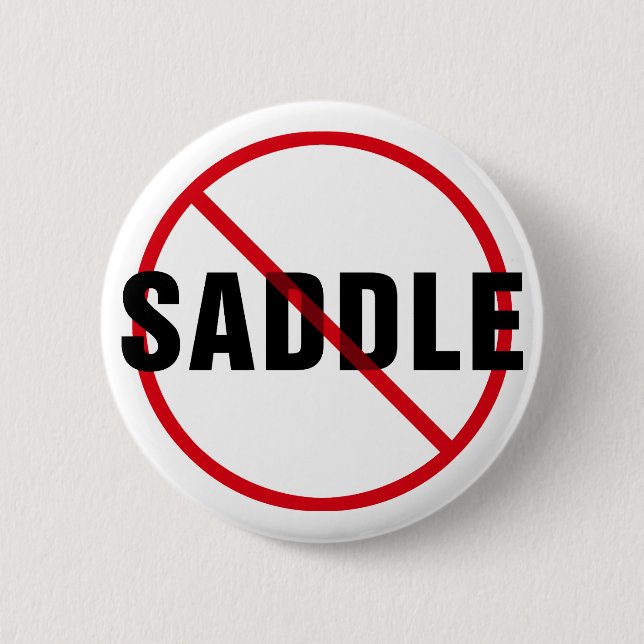 Great Dane No Saddle Button (Vorderseite)