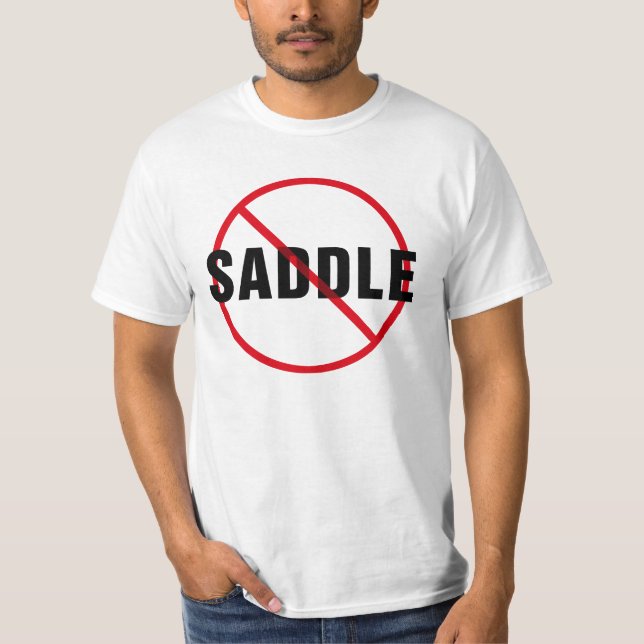 Great Dane No Saddle T-Shirt (Vorderseite)