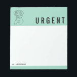 Great Dane Notizblock<br><div class="desc">This block has 40 sides,  on everyone is a multicolored Dogge in many colors. Can be overwritten and fits in each Doggen household.</div>