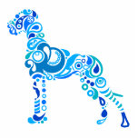 Great Dane Ornament Fotoskulptur Ornament<br><div class="desc">3-dimensionales Produkt</div>