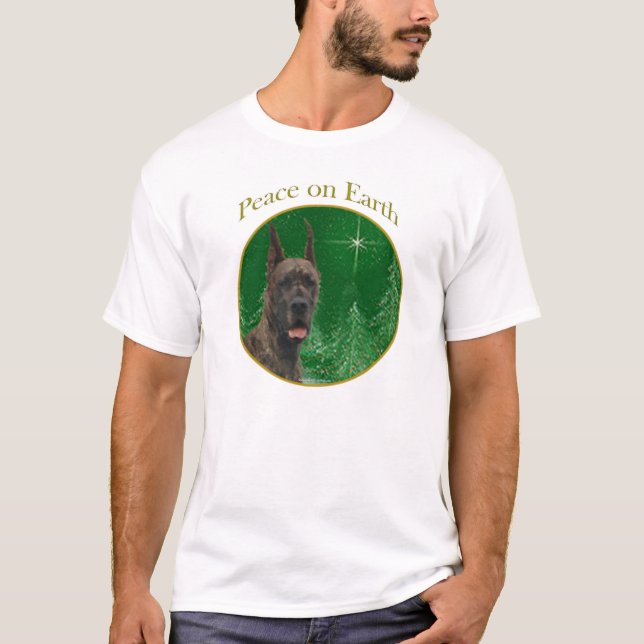 Great Dane Peace T-Shirt (Vorderseite)