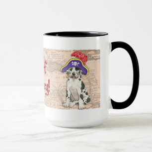 Great Dane Pirate Tasse