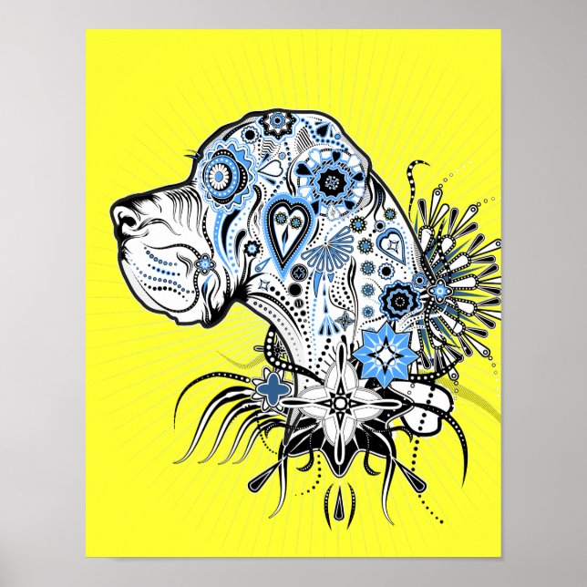 Great Dane Poster (Vorne)