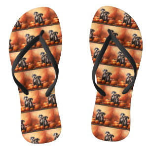 Great Dane Puppy Autumn Delight Pumpen Flip Flops