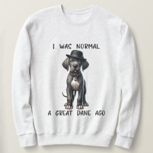 Great Dane Puppy Funny Sweatshirt