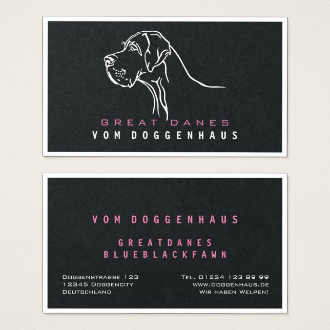 Great Dane Pure Zeichnend (Vorne & Hinten)
