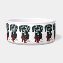 Great Dane (Schwarz) Weihnachten