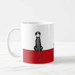 Great Dane Sit Mantle UC Kaffeetasse