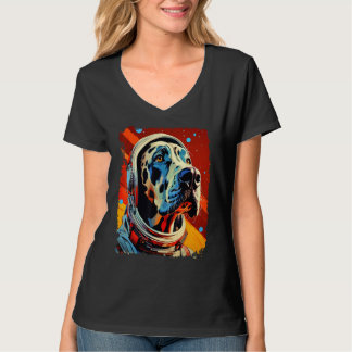 Great Dane Space Astronaut T-Shirt