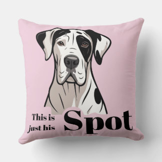 Great Dane Spot Kissen