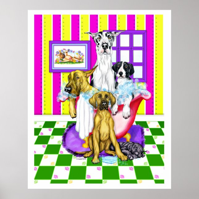 Great Dane Tube Full Poster (Vorne)