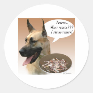 Great Dane Türkei - Aufkleber