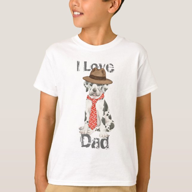 Great Dane Vater T-Shirt (Vorderseite)