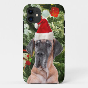 Great Dane w Christmas Tree Geschenkboxen Weihnach Case-Mate iPhone Hülle
