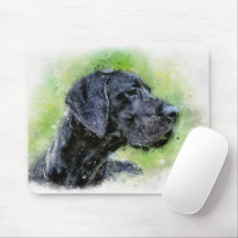 Great Dane Wasserfarbe