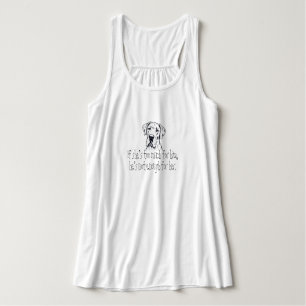 Great Dane Weiblich weise Worte du bist genug Tank Top
