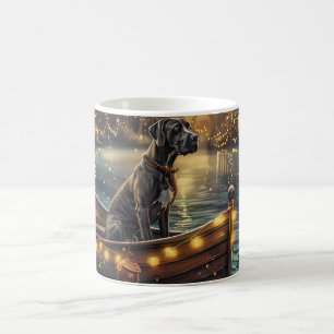 Great Dane Weihnachtliche Reise Kaffeetasse