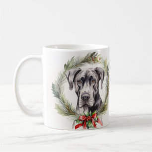 Great Dane Weihnachtsmann Festliche Jungfrau Kaffeetasse