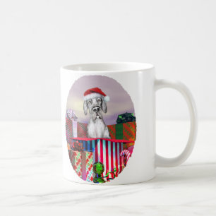 Great Dane Weihnachtsüberraschung Merle UC Kaffeetasse