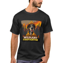 Great Dane Wildland Feuerwehrmann