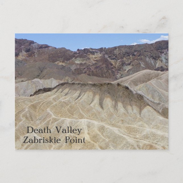 Great Death Valley Postcard! Postkarte (Vorderseite)