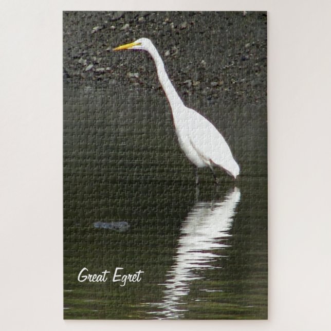 Great Egret Jigsaw Puzzle (Vertikal)