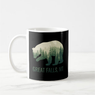 Great Falls Bear Staat Montana Pacific New Wildl Kaffeetasse