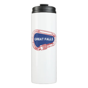 Great Falls Climbing Carabiner Thermosbecher