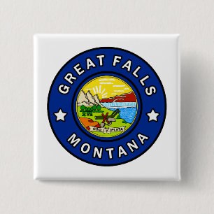 Great Falls Montana Button