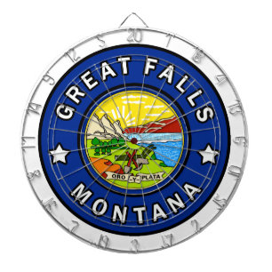 Great Falls Montana Dartscheibe