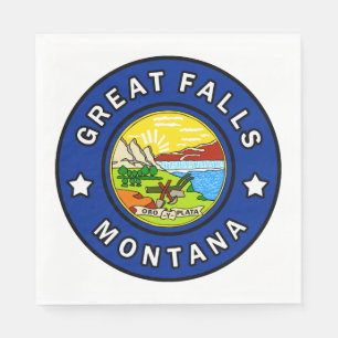 Great Falls Montana Serviette