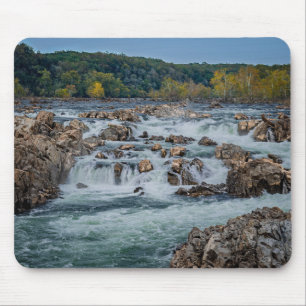 Great Falls Potomac River Rapids Mauspad –