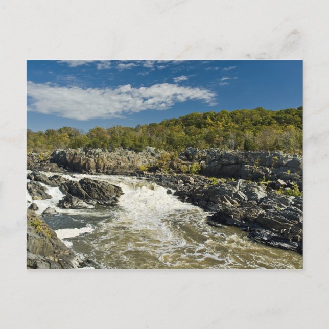 Great Falls Virginia Postcard Postkarte (Vorderseite)