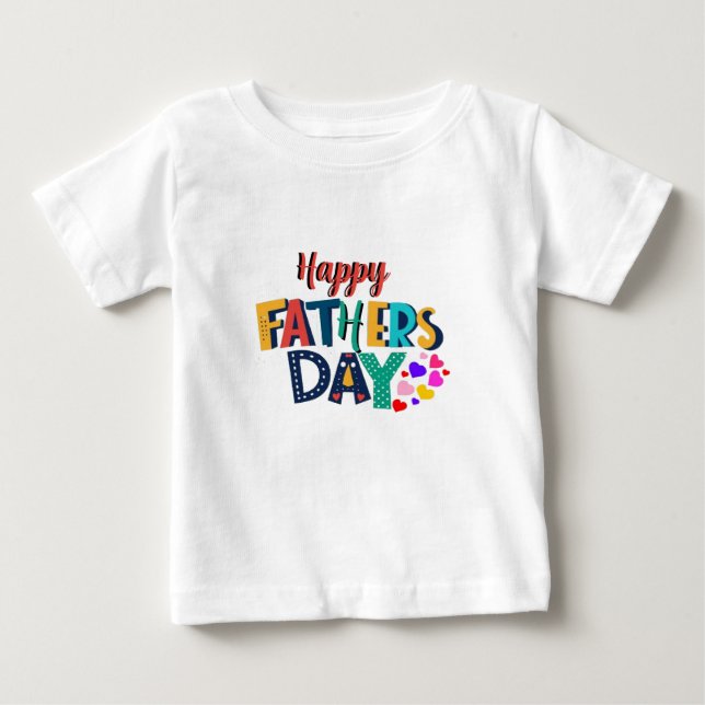 Great Father's Day Baby T-shirt (Vorderseite)